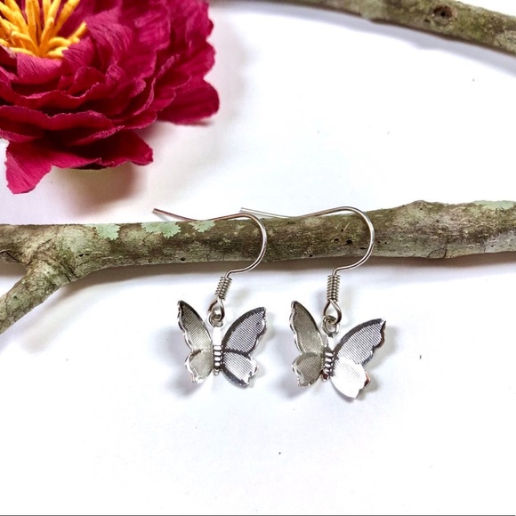 Butterfly Earrings, Dragonfly, Flower, Insect, Bee - Picture 7 of 11